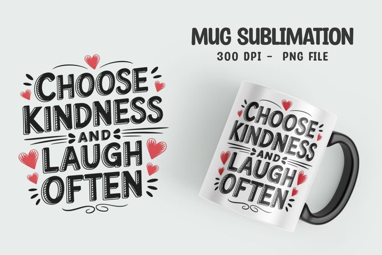 Inspirational quotes mug design png