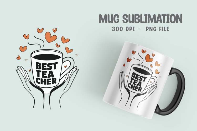 Coffee sarcastic quote mug sublimation design