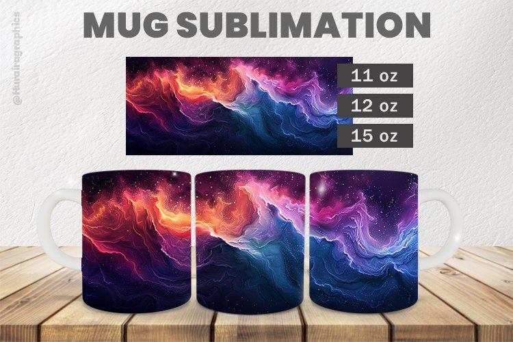 Scary Mug Wrap Sublimation |11oz, 12oz & 15oz