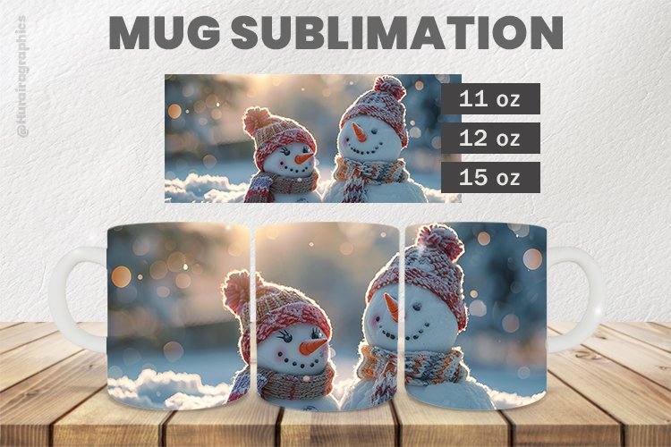 Cute Snowman Clipart Image 12