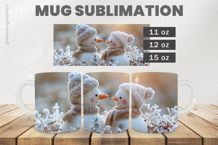 Cute Snowman Clipart Image 6