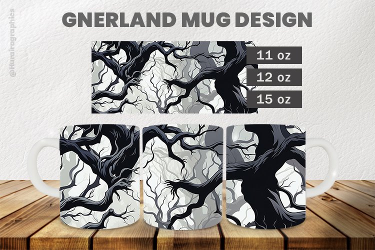 Gnerland Mug Wrap Sublimation |11oz, 12oz & 15oz