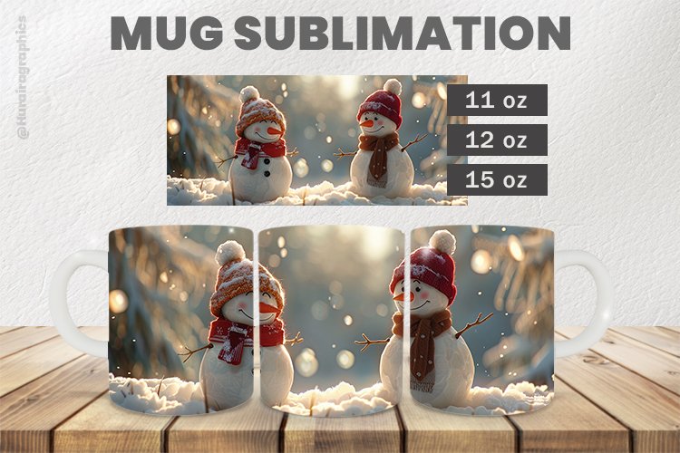 Cute Snowman Clipart Image 23