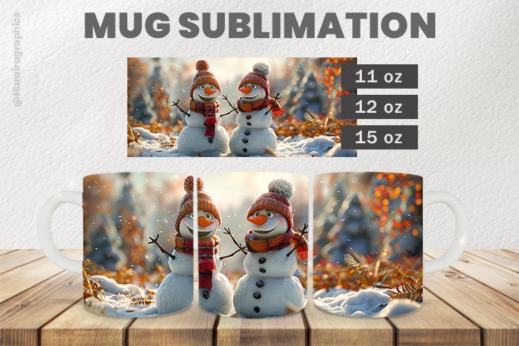 Cute Snowman Clipart Image 16