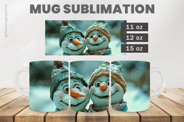 Cute Snowman Clipart Image 22