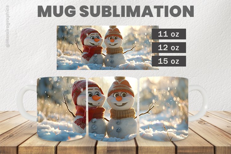 Cute Snowman Clipart Image 17