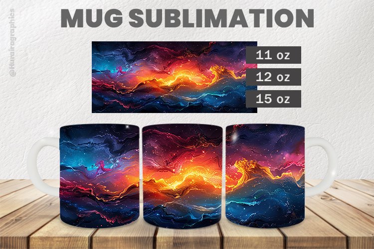 Scary Mug Wrap Sublimation |11oz, 12oz & 15oz