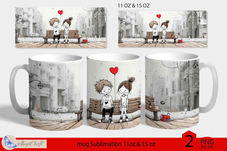 LOVE mug wrap Sublimation|LOVE mug 11oz 15oz| valentines day