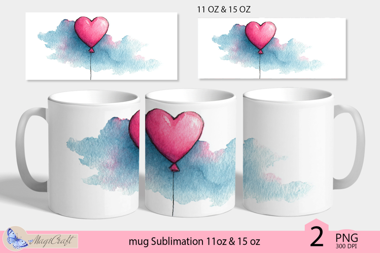 Valentines day mug Sublimation|hearts mug 11oz 15oz| love