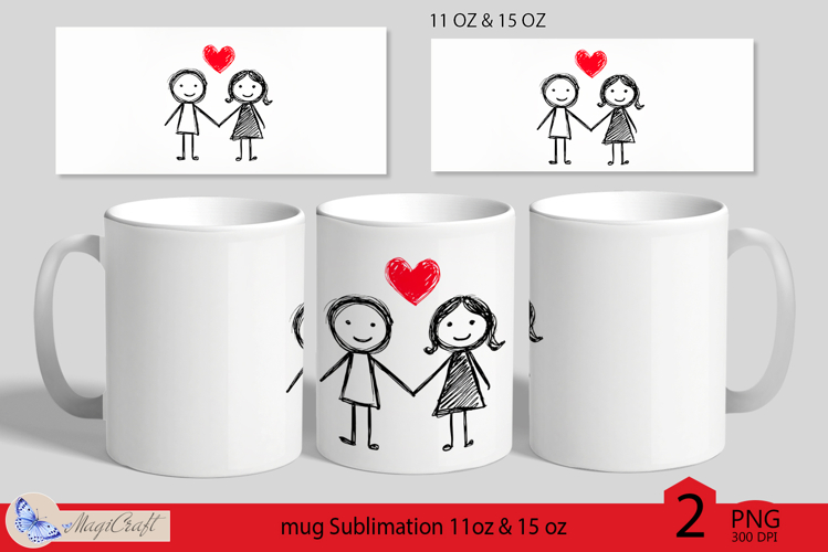 LOVE mug wrap Sublimation|LOVE mug 11oz 15oz| valentines day