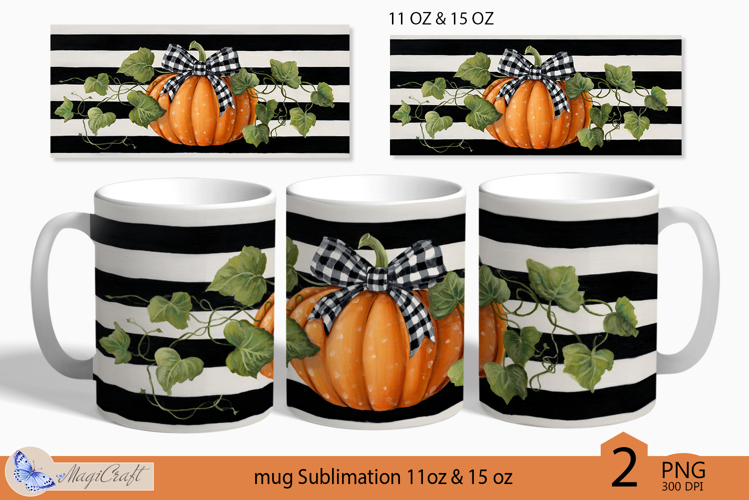 Thanksgiving mug Sublimation|Pumpkin mug 11oz 15oz buffalo