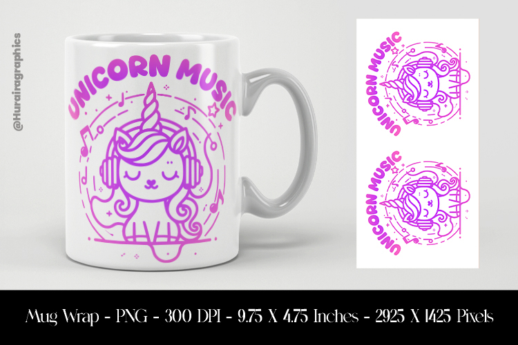Cute Unicorn Clipart Image 8
