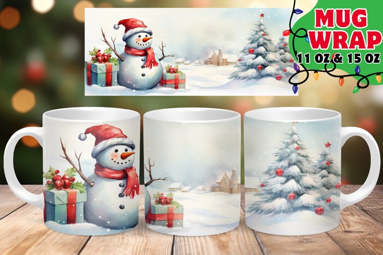 Christmas Snowman Clipart Image 2