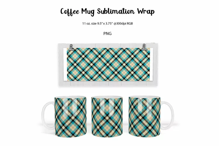 Coffee Mug Sublimation Wrap