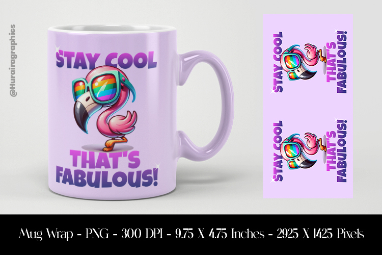 Cute Flamingo Clipart Image 10