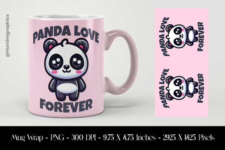 Cute Panda Clipart Image 13