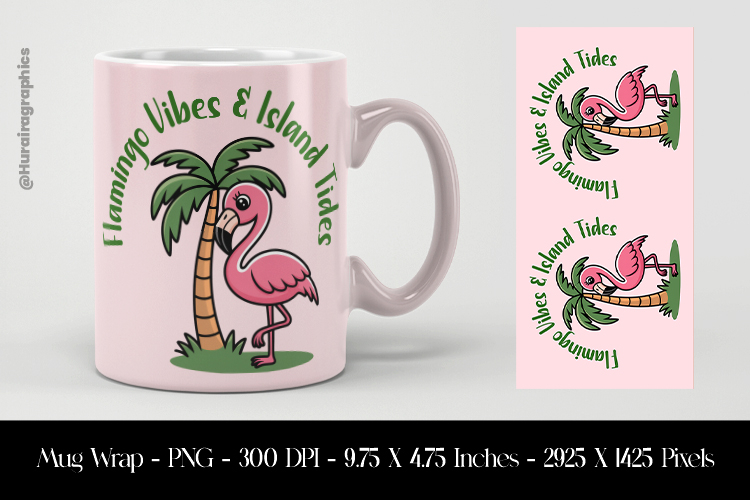Cartoon Flamingo Image 3