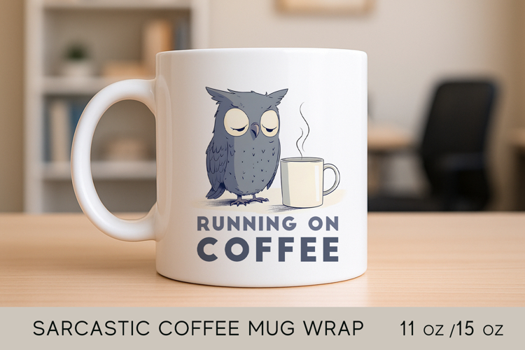 Sarcastic Office Quote mug, funny mug wrap, office humor mug