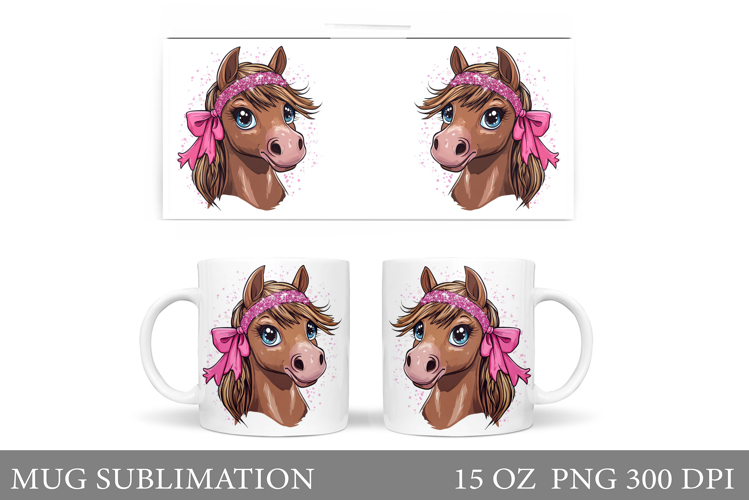 Cute Horse Clipart Image 9