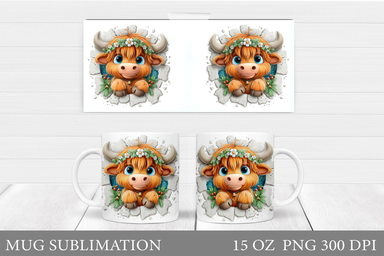 Highland Cow Clipart Image 9