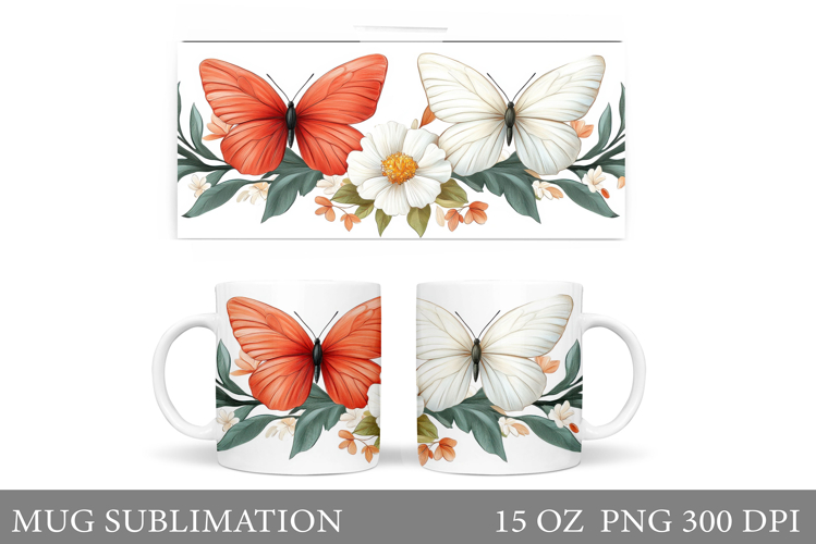 Pink Butterfly Clipart Image 10