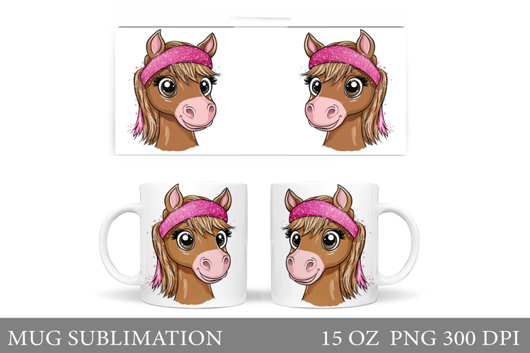Cute Horse Clipart Image 15