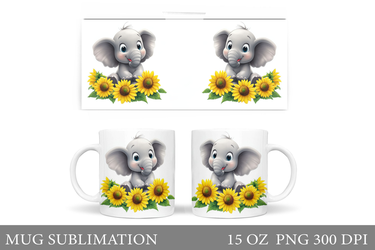 Cute Elephant Clipart Image 2