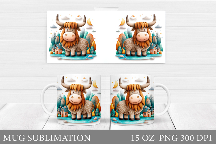 Highland Cow Clipart Image 8