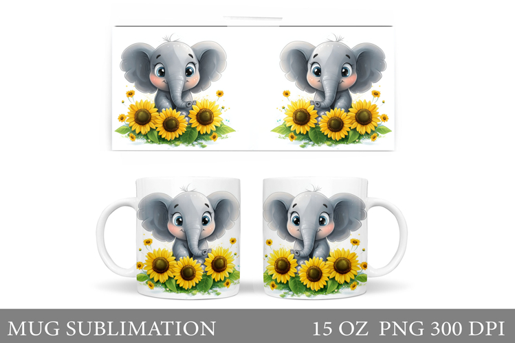 Cute Elephant Clipart
