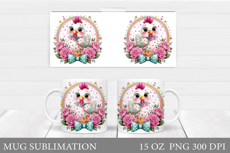 Cute Chicken Clipart Image 15