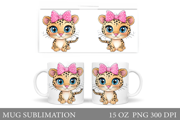 Leopard Sublimation Design Image 4