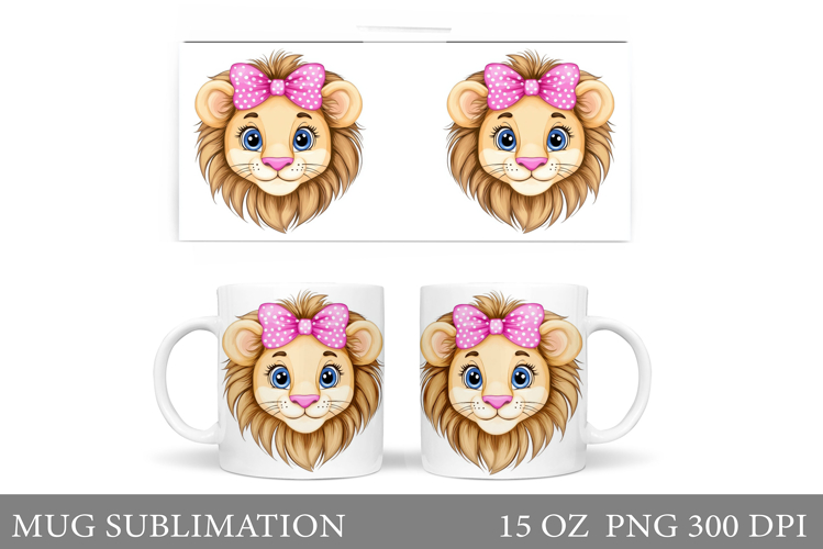 Cute Lion Clipart Image 7