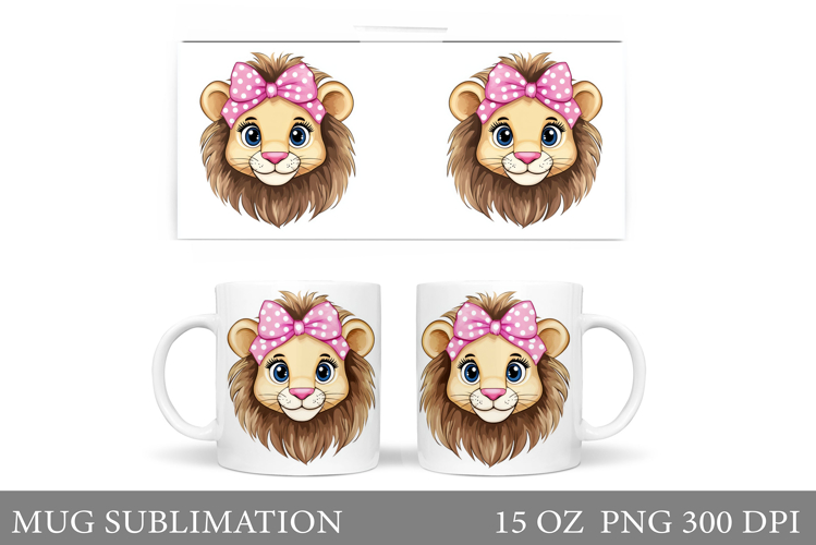 Cute Lion Clipart Image 6