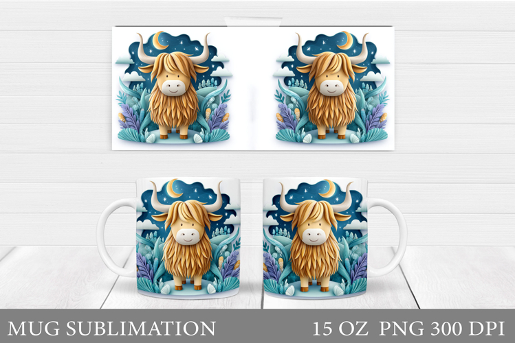 Highland Cow Clipart Image 6