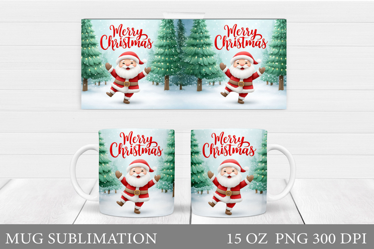 Cute Santa Clipart Image 21