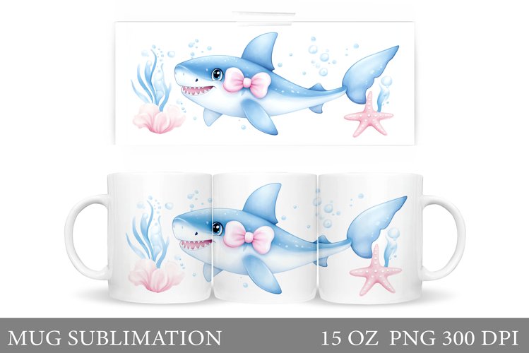 Cute Shark Clipart Image 4