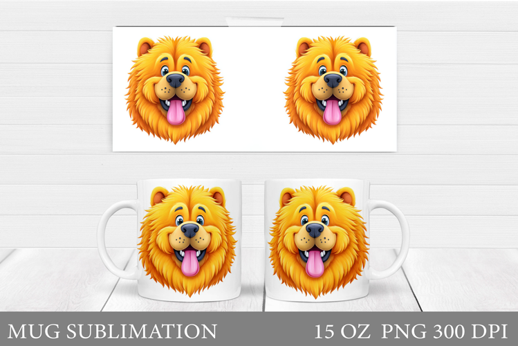 Cute Dog Mug Sublimation. Funny Dog Sublimation