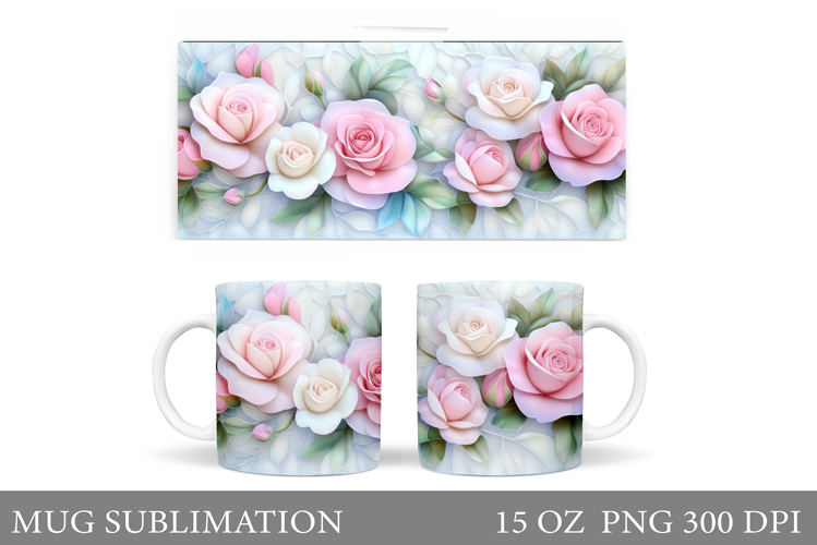 Pink Flowers Clipart Image 9