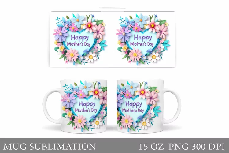 Mother's Day Mug Sublimation. Mother's Day Sublimation