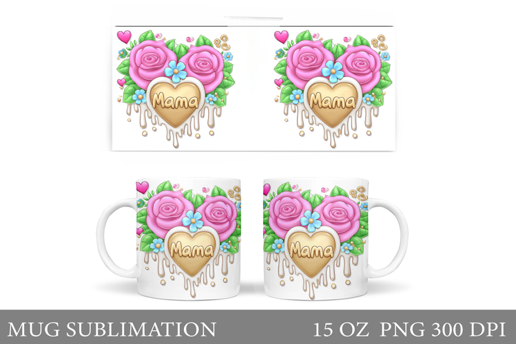 Mother's Day Mug Design. Mother's Day Sublimation
