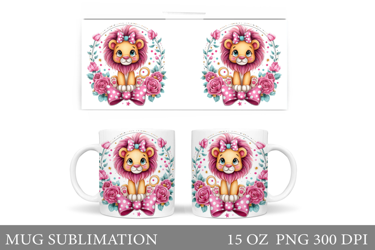Cute Lion Clipart Image 21