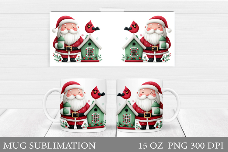 Cute Santa Clipart Image 20