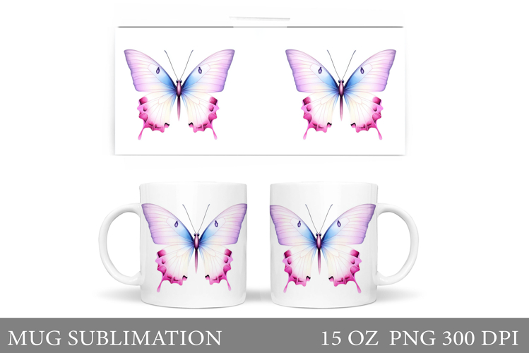 Pink Butterfly Clipart Image 3
