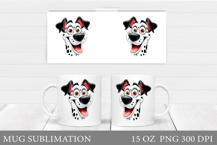 Cute Dog Mug Sublimation. Cute Dog Sublimation