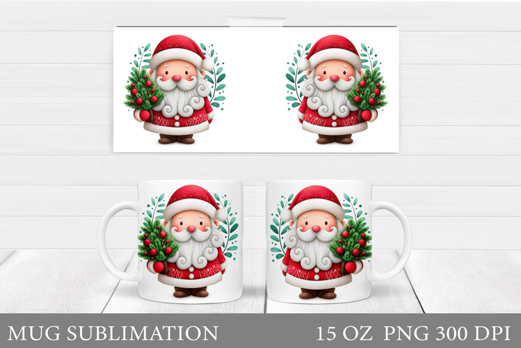 Cute Santa Clipart Image 19