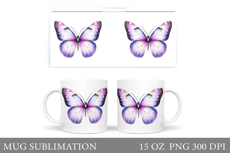 Pink Butterfly Clipart Image 2