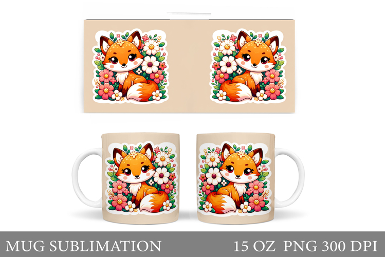 Cute Fox Clipart Image 23