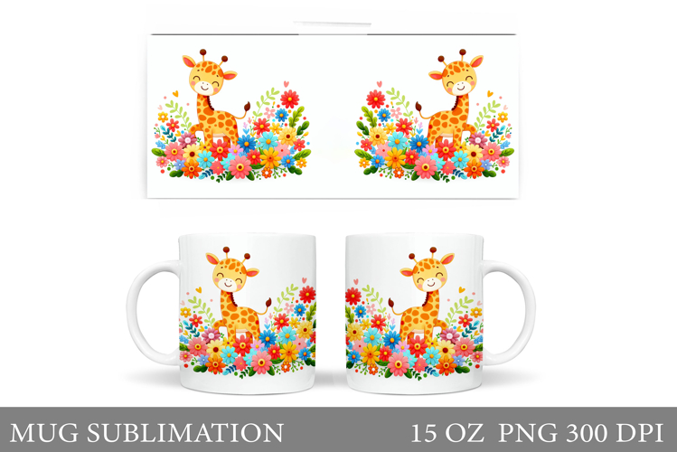 Cute Giraffe Clipart Image 16