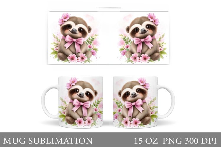 Cute Sloth Clipart Image 10