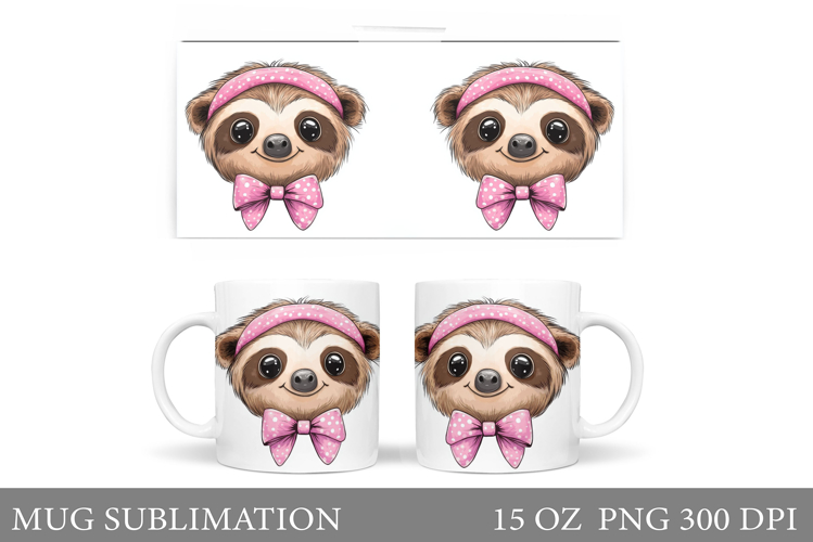 Cute Sloth Clipart Image 19